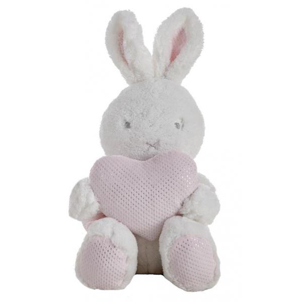 PELUCHE CONEJO 30 CM CON MANTA