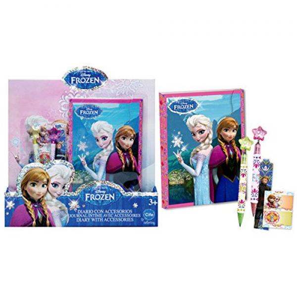 DIARIO FROZEN CON ACCESORIOS