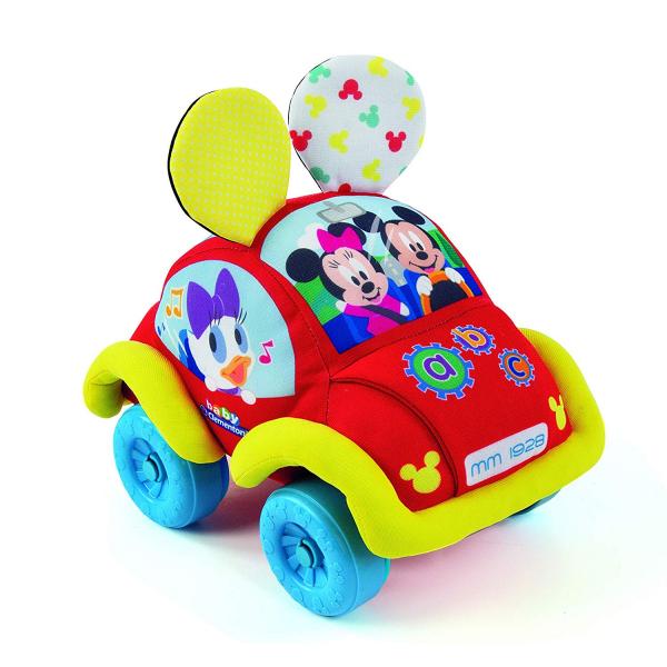 MICKEY BABY SOFT COCHE BLANDITO